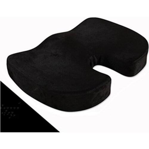 Coccyx Orthopedic Comfy Pro Memory Foam Seat CushionSports Stadium Seats memory foam neck pillow travel mask