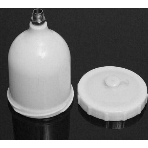 600ml Plastic Pot Cup for Devilbiss/TEKNA Pro Pri FLG Gravity Spray Torch Tool