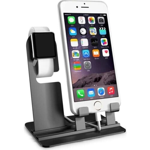 Stand For Apple Watch Charger iwatch series 6 se 54 3 44mm/40mm 42mm/38mm band strap 2 in 1 stand for iPhone 11 10 9 Accessories