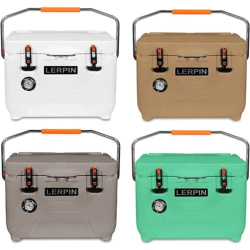 Lerpin brand hot sale portable beer rotomolded camping cooler box mini fridge