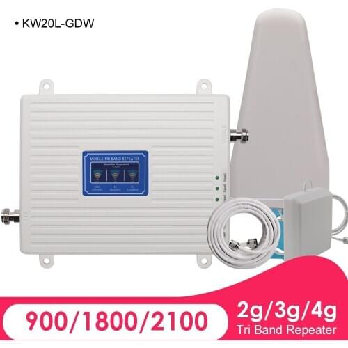 GSM LTE 1800 WCDMA 2100 Signal Repeater 2G 3G 4G Repeater