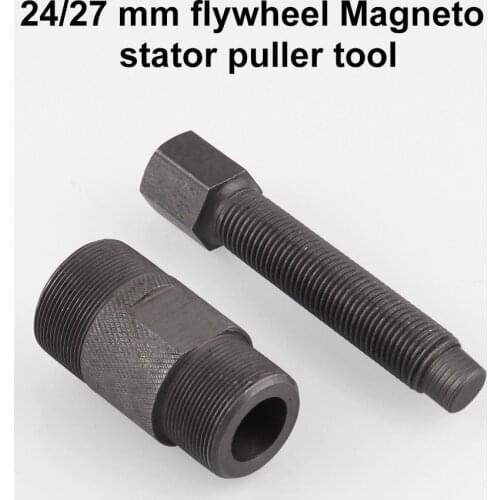 27mm&24mm Magneto Flywheel Puller Repair Tool for kawasaki suzuki ktm GY6 50 125 150cc 4 Stroke Scooter Moped ATV QC0244