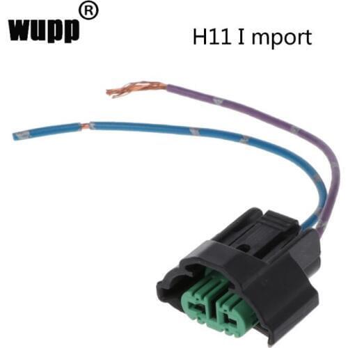 Car styling Import H11 Car Halogen Bulb Socket Power Adapter Plug Connector Wiring Harness dropshipping