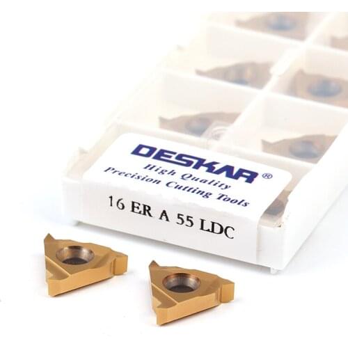16ER A55 G55 AG55 16ER A60 G60 AG60 16IR A55 G55 AG55 16IR A60 G60 AG60 LDC Threading insert CNC lathe tools Carbide alloy blade