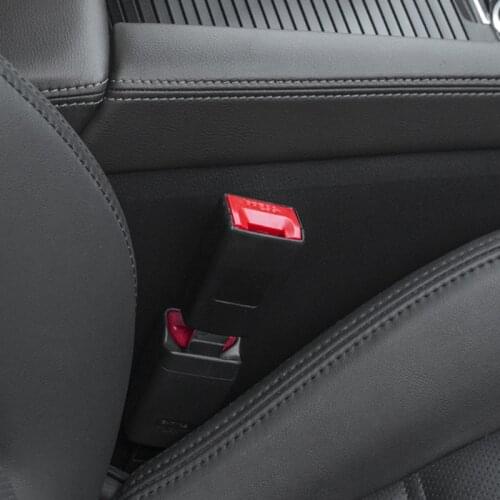 Universal seat belt extender steel seat belt buckle for ford focus 2 focus 3 fiesta mondeo 4 kuga s-max ranger Tuga 2016