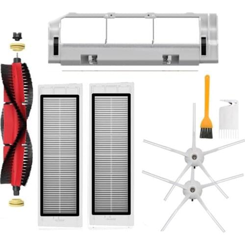 For XiaoMi Roborock S6 S5 Max S65 Accessories Vacuum Cleaner Parts Washable HEPA Filter Main Brush Side Brush Spare Part