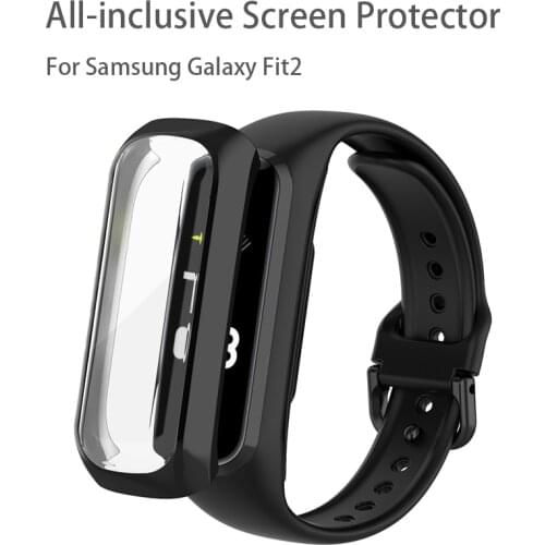 Screen Protective For Samsung Galaxy Fit2 Watch All-inclusive TPU Soft Dustproof Protective Cover For Samsung Galaxy Fit2 Case
