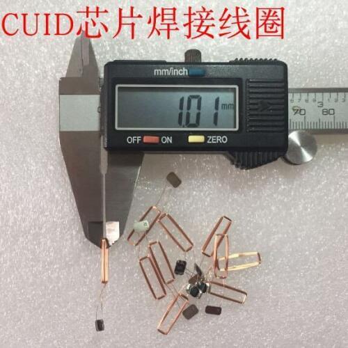 15*5*1mm 13.56MHz CUID COB and antenna IC tags 10pcs/Lot