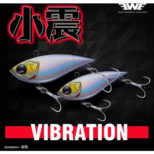 2019 EWE Plastic VIB Fishing Lures Wobbler Vibration isca artificial bait tackle for Trout Bass Pike perch C64S 11g/14g/17g/20g