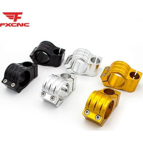 31mm - 55mm 7/8" CNC Motorcycle Regular Handle Bar Handlebars Clip On Heads Clamps For Aprilia Yamaha Kawasaki Honda Suzuki