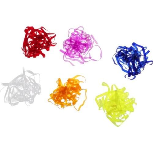 6 Colors 3mm Width Elastic Scud Back / Nymph Stretch Skin Binding Material