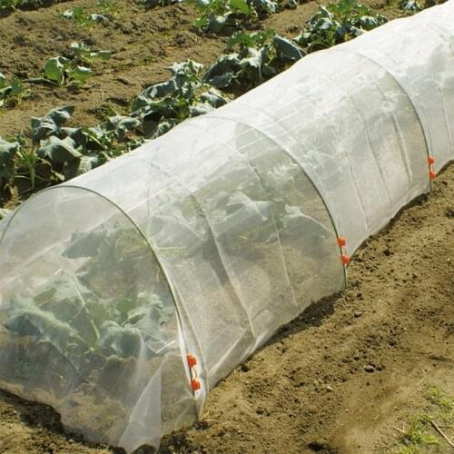80Mesh 2M Wide Insect Control Net Vegetables Plant Covers Net Garden Insect Netting Anti-bird Nets
