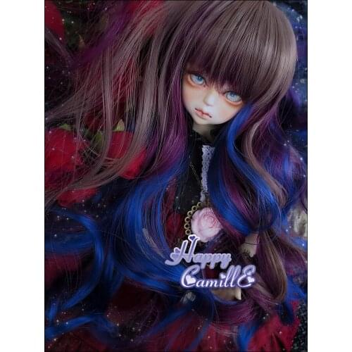 1/4 1/3 scale BJD accessories wig long hair curls for BJD/SD doll accessories,Not included doll,shoes,clothes and other D1342