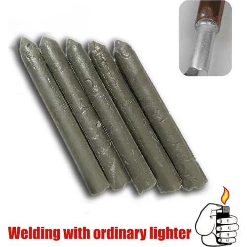 3pcs Aluminum Welding Rod Low Temperature Easy Melt Weld Bar Cored Wire Soldering Rods No Need Solder Weld Soldering Tools