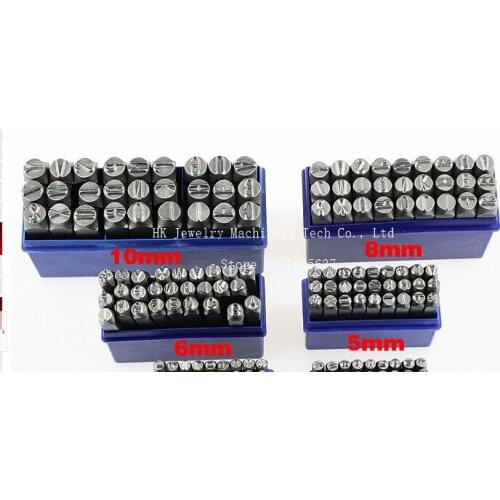 FREE SHIPPINJG jewellers tool alloy steel 3mm metal letter punch stamping set, good hardness and tenacity, number stamping punch