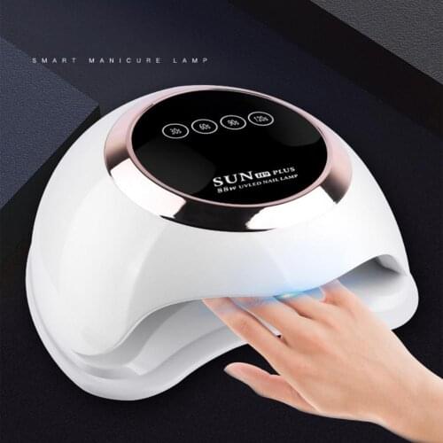 Double Light Nail Lamp Digital Display Infrared Intelligent Sensing LED UV Manicure Infrared Machine Suitable for Nail Art