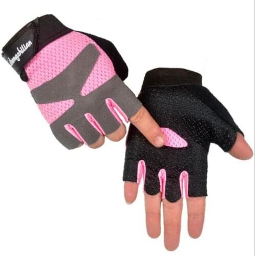 New Cycling Bicycle Gloves Anti-slip Anti-sweat Men Women Half Finger Gloves Breathable Anti-shock Sports Gloves Bike Mtb Gloves