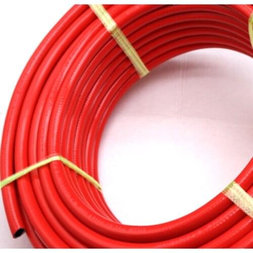 High Pressure Braided Tube Fuel Oil Gas Air Pipe PVC+Nitrile Rubber Hose 8x14 mm