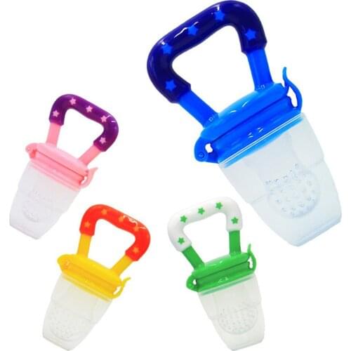 Fruit Food Feed Pacifier Silicone Teethers Safety Feeder Bite Food Nipple Teether Oral Care Baby Teether Nipple Baby Comfort