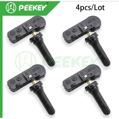 4pcs Tire Pressure Monitor System sensor tpms sensor For Case for Chrysler 56029481AB 56029359AA 56029359AC 68078768AA 433MHZ
