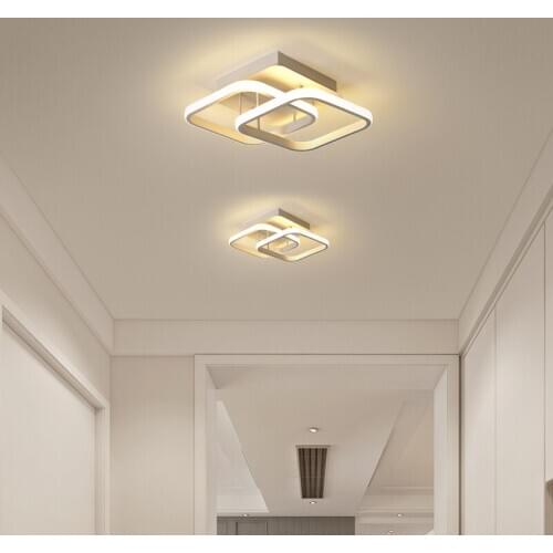 FANPINFANDO Modern LED ceiling chandelier for Hallway Balcony Corridor Bedroom Acrylic LED chandeliers 110v/220V