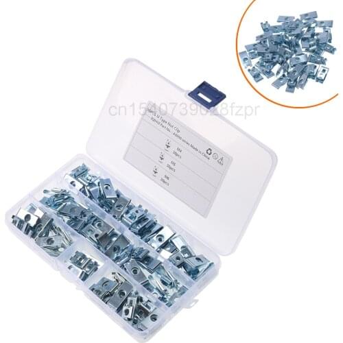 M4-m6 Galvanized Clip Nut Clip Nut Special-shaped Nut