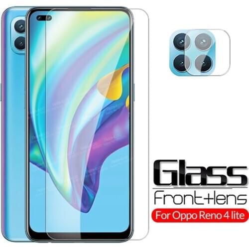 Camera Tempered Glass For Oppo Reno4 Lite Glass Screen Protector Reno 4 Light 4Lite Reno4Lite 6.43" Protective Phone Safety Film