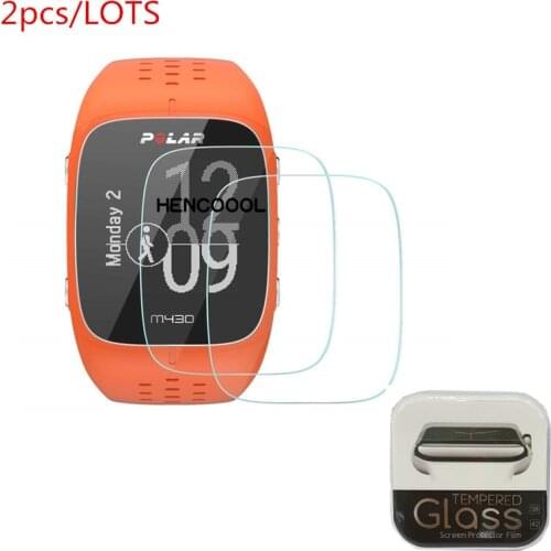 2pcs Tempered Glass For Polar M400 M430 Screen Protector Protective Film Guard Anti Explosion Anti-shatter
