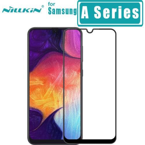 For Samsung Galaxy A10 A20 A30 A40 A50 A60 A70 Tempered Glass Nillkin CP+ 2.5D Full Cover Screen Protector A50 Protective Film