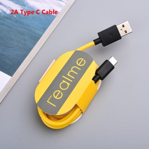 USB C Charging Cable For Realme 2A Type C 100CM Line Tipe C Data Cord For Realme X50 X7 Q2 X20 X2 6 7 Pro X50m V3 V5 X Xiaomi