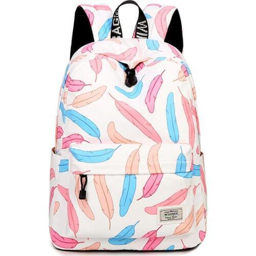 Tourya Casual Women Backpack School Backpacks Bags Bookbag for Teenagers Girls Schoolbag Laptop Backbag Bagpack Mochila Feminina