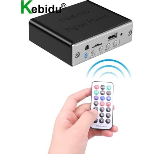 1 Set MP3 WMA Decoder Board Bluetooth Car USB MP3 Player WMA WAV TF Card Slot / USB / FM Remote Board Module WIth Shell