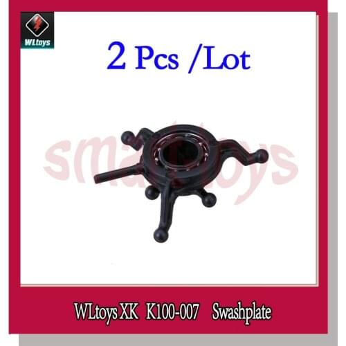 2Pcs K110 Swashplate K100-007 for Wltoys K100 K110 RC Helicopter Spare Parts