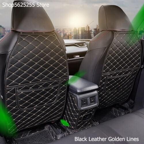 Car Rear Seats Cover For Toyota RAV4 RAV-4 2019 2020 Anti-kick Pad Children Prevent Kick PadCar Accessories