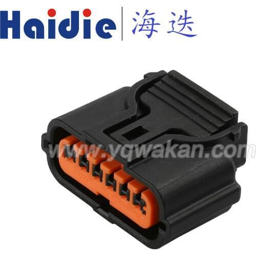 Free shipping 2sets 6pin Auto Electronic Reversing radar original plug harness plastic connector HP286-06021