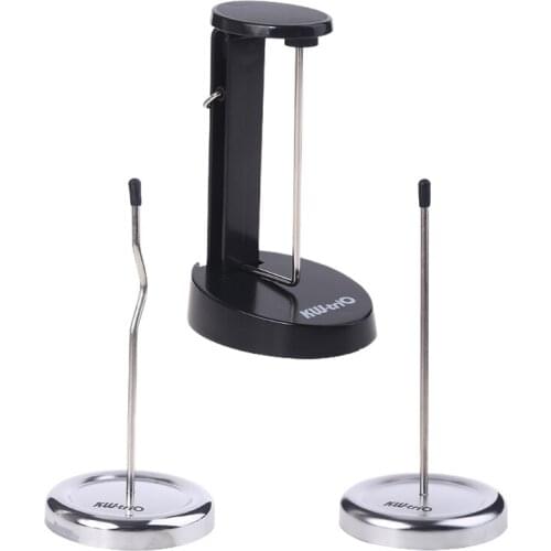 Restaurant Receipt Holder Check Spindle with Round Base Paper Memo Organizer Spike Desk Straight Rod for Bill Fork Stick