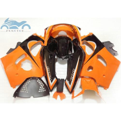 Custom full fairings kit for SUZUKI GSXR750 GSXR 600 1996-2000 motorcycle SRAD ABS fairing kits GSX R600 R750 96-00 orange black