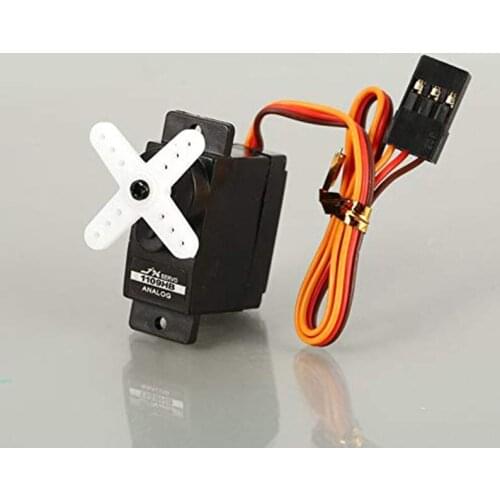 JX PS-1109HB 9g 2kg Plastic Gear Micro Analog Servo for 1/10 1/8 RC Car Boat Robot Arm Helicopter Airplane