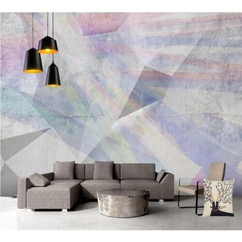 XUE SU Large custom home decoration wallpaper mural fashion lines geometric abstract texture TV background wall wall covering