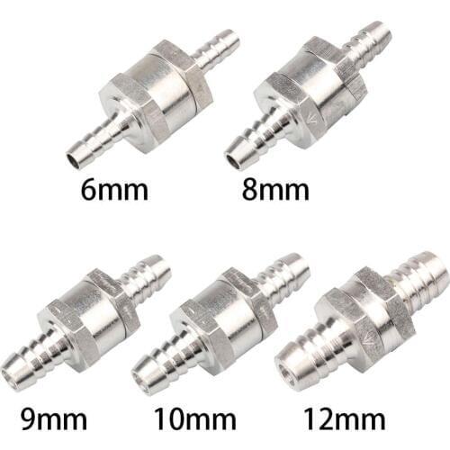 One Way Fuel Non Return Check Valve 6Mm/8Mm/10Mm/12Mm Petrol And Diesel Oil