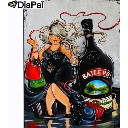 DIAPAI 100% Full Square/Round Drill 5D DIY Diamond Painting "Beauty character" Diamond Embroidery Cross Stitch 3D Decor A20900