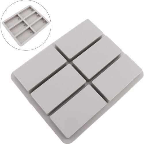 Rectangular Silicone Cake Mold Aromatherapy Plaster Handmade Soap Mold Aromatherapy Mold for Baking DIY