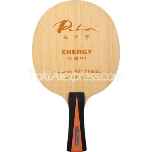 Original PALIO ENERGY 01 Table Tennis Blade Racket (3 Ply Ayous, OFF-) Energy-01 Ping Pong Bat Paddle