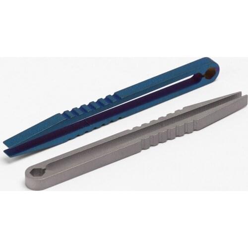 Titanium Gadget Camp Tc4 Ti EDC Tweezer Multipurpose Gear Clamp Pick Up Clamping Pocket Multi Outdoor Travel Clip Mini Tool