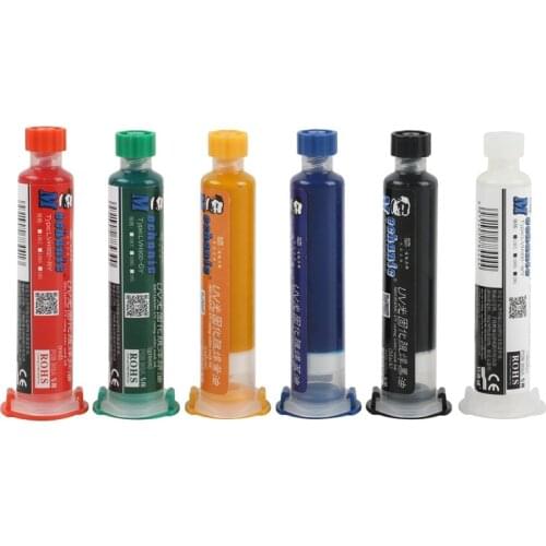 UV Light Curable Resistant Welding Oil 10CC For PCB Circuit Board Protect Soldering Mask Paste Flux Oil