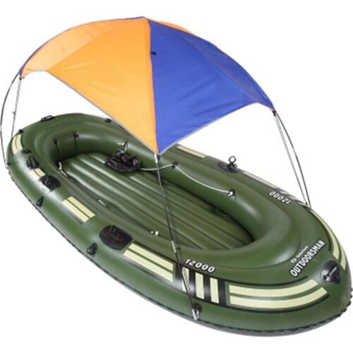 Outdoor inflatable boat fishing boat kayak thickened dinghy assault boat skin kayak kayak three-person four-person yacht