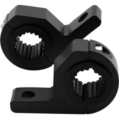 2pcs 15-30mm Universal Mount Bracket Fog Driving Light Spotlight Clamp Bracket For Car Motorcycle Crash Bar Guard