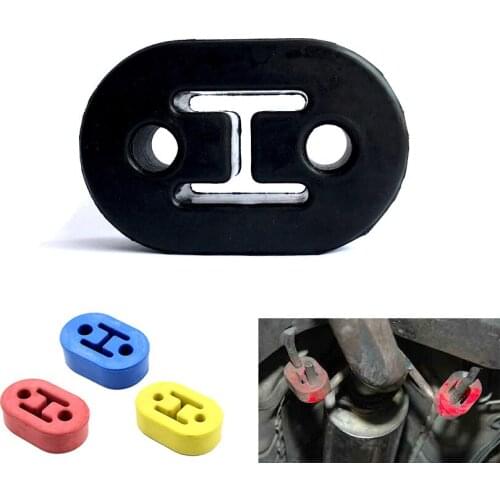 Diameter 11mm 2 Holes Universal Car Polyurethane Exhaust Tail Pipe Mount Brackets Hanger Insulator WLR8952