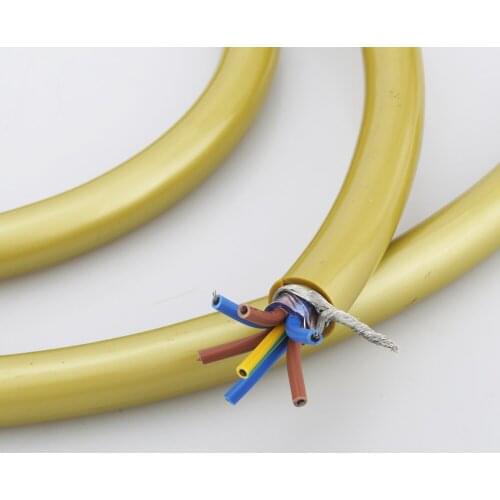 High Quality Hifi audio M.C the mainsstream Hybrid Halogen Free power cable sold per meter