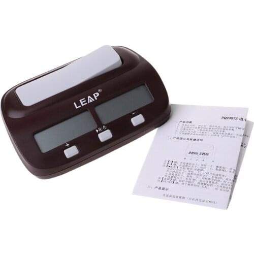 High-quality Digital Chess Clock Contemporary Chess I-go Count Up Down Alarm W8EE